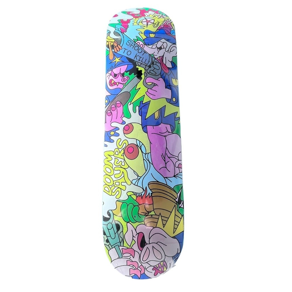 Doom Sayers Club x Lil Kool 8.25 Skateboard Deck Graffiti Pop Art Cartoon NWT